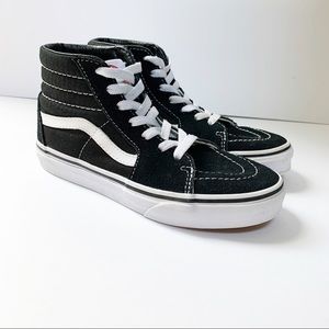 Vans Sk8 High Top Skate Shoe Black Size 3